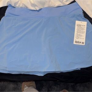 Lululemon Light Blue Tennis Skirt
